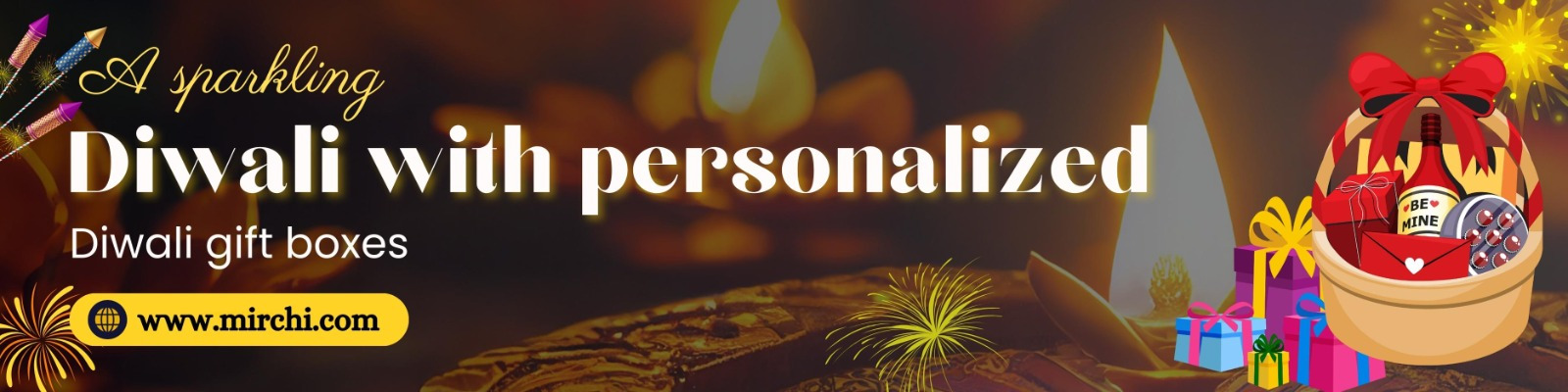 A sparkling Diwali with personalized Diwali gift boxes
