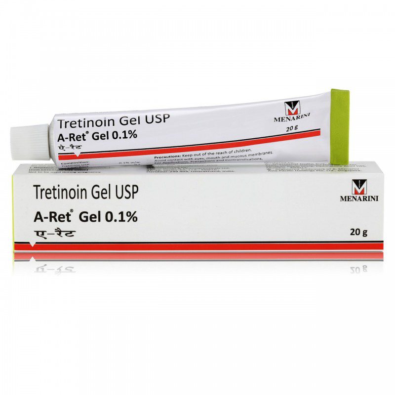 A Ret Gel 0.01% (20gm) Tretinoin Gel USP - Genericaura