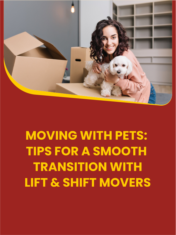 Moving with Pets: Tips for a Smooth Transition with Lift & Shift Movers - Lift & Shift Movers