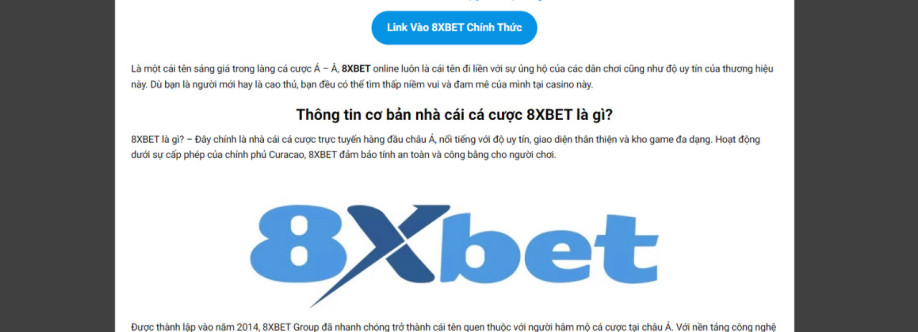 8XBET Online Cover Image