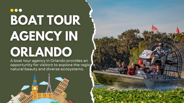 Boat tour agency & sunset airboat tours in Orlando | PPT