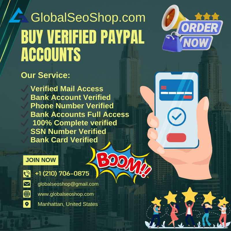 Buy Verified PayPal Accounts -reliable and trusted services