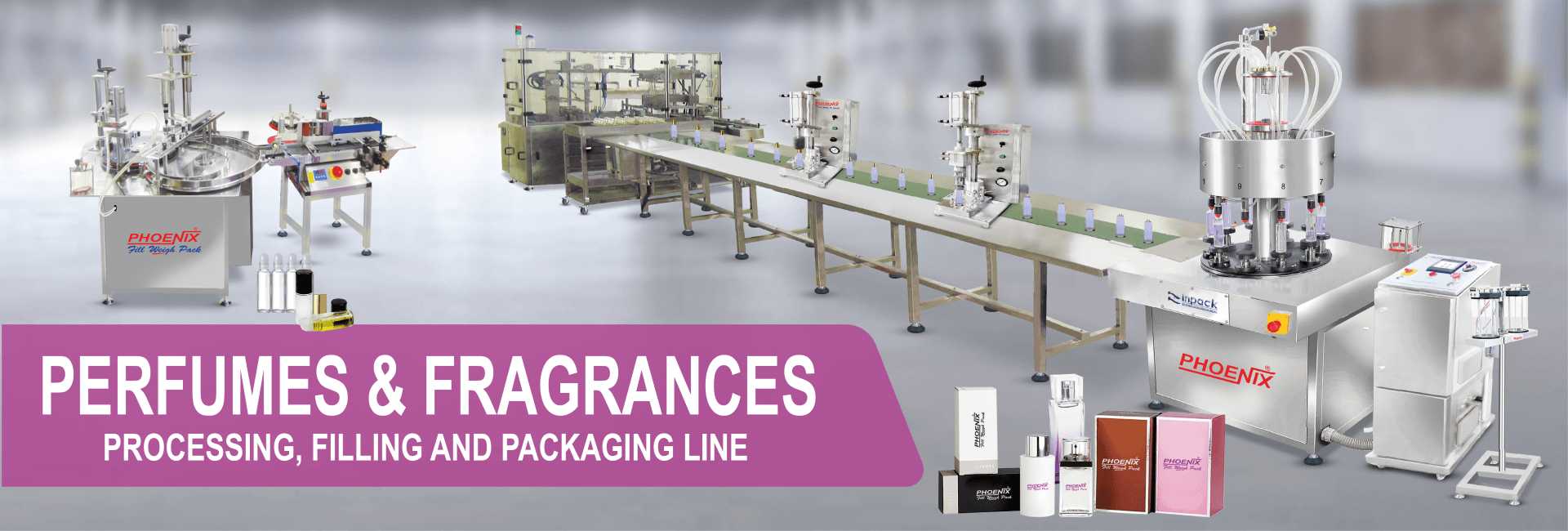 Perfume Filling Machine Manufacturer in Dubai, UAE - Phoenix Dison Tec LLC