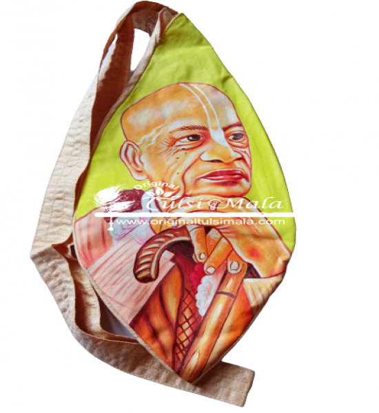 Srila Prabhupada Hand-Painted Japa Bag