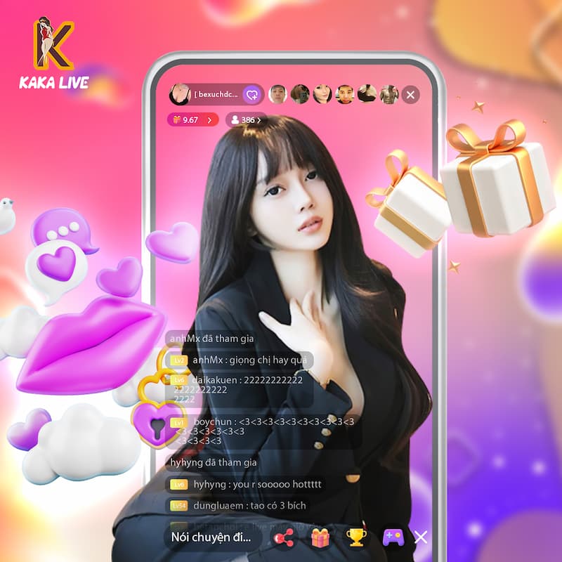 Kaka Live - Tải app live show vip gái xinh livestream mới!