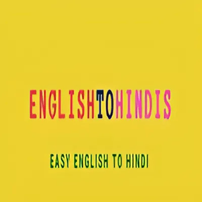 English ToHindis Profile Picture