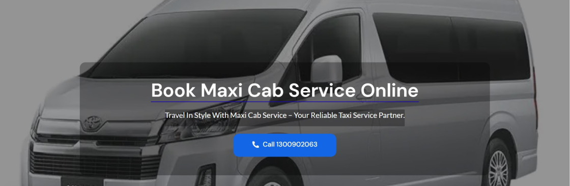 Maxi Cab Service Sydney Cover Image