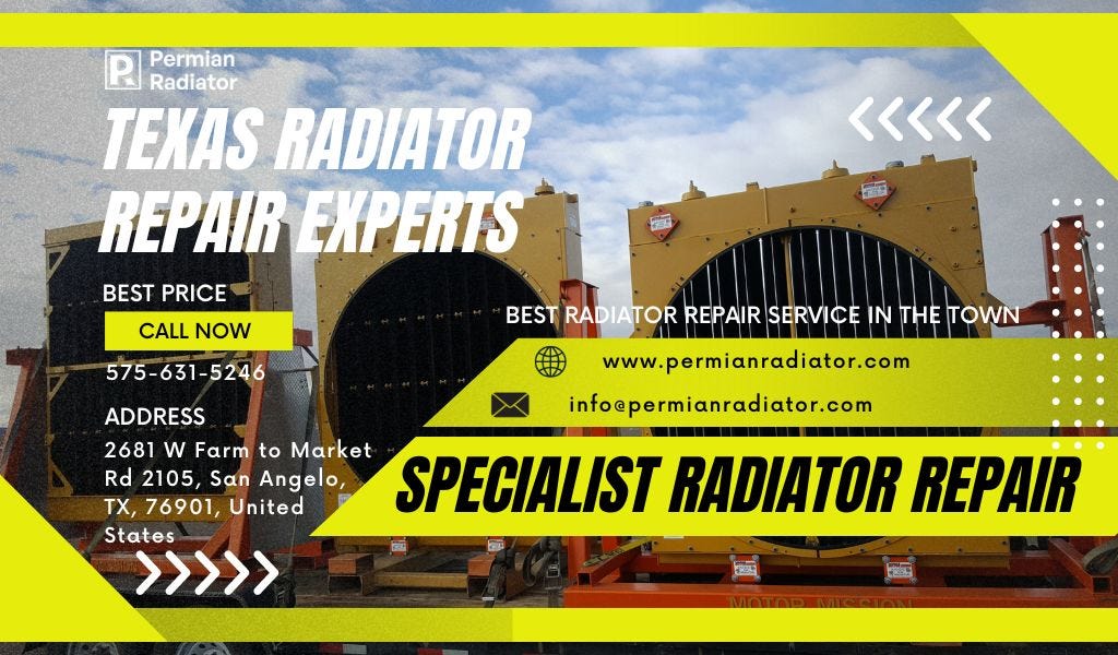 Quality Radiator Repair for Heavy Equipment — Choose Permian Radiator