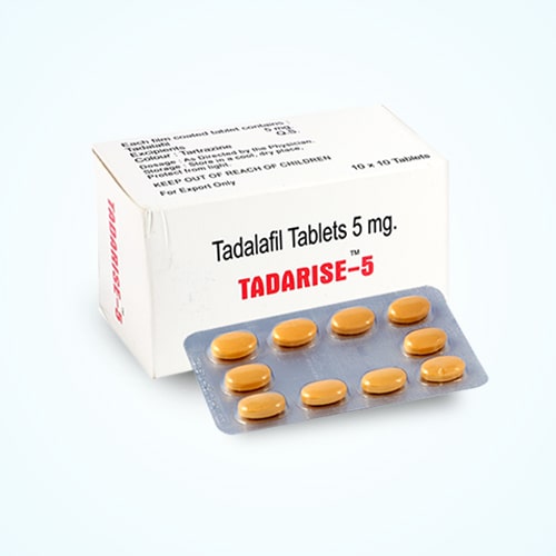 Tadarise 5 Mg Tablets Online | Benefits | Dosage | Effects