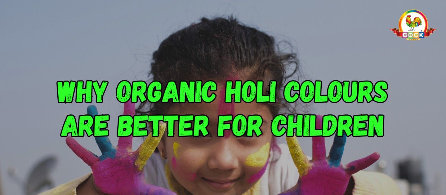 Why Organic Holi Colours Are Better for Children