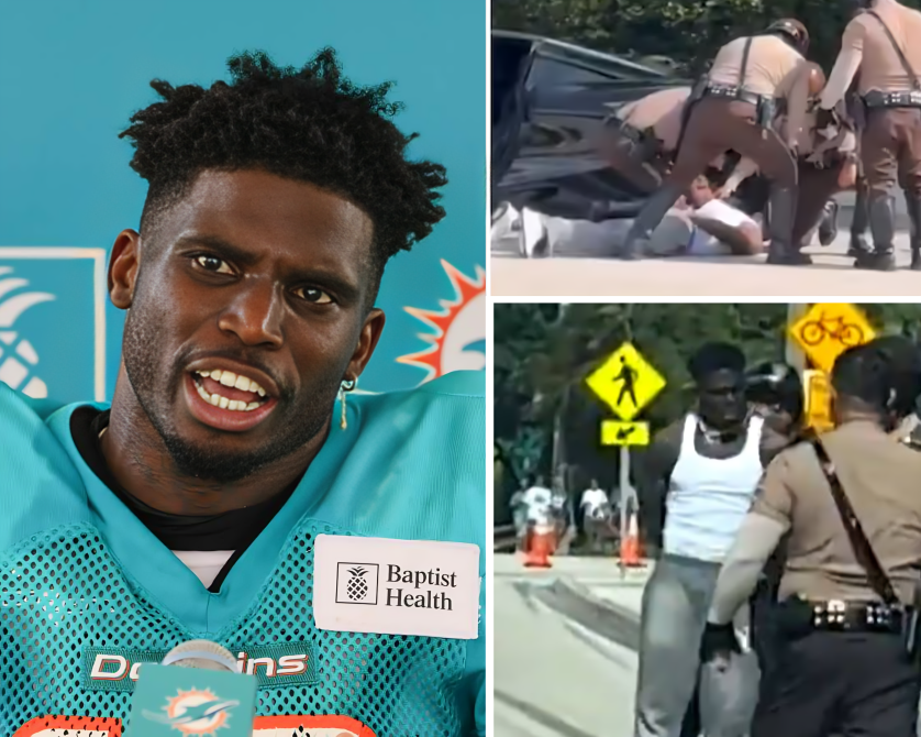 Shocking Video: Police Officer Caught Hitting Tyreek Hill During Arrest