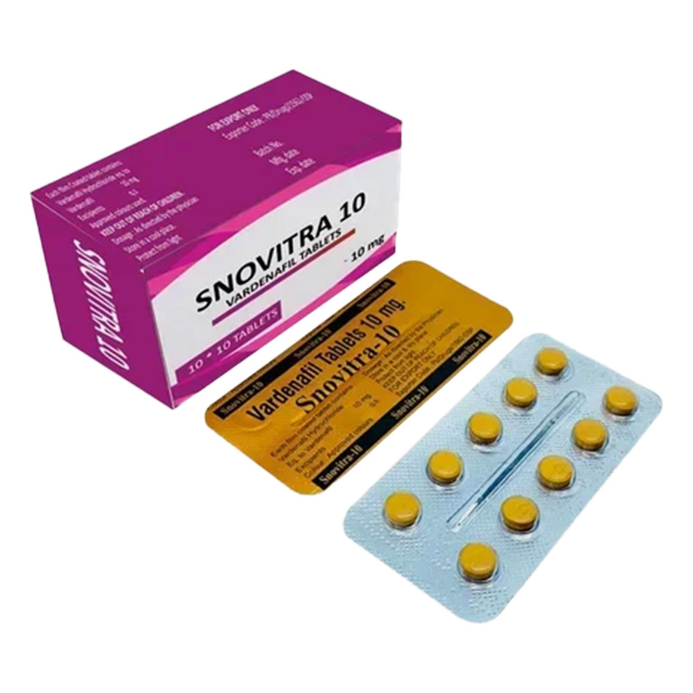 Snovitra 10mg (Vardenafil) – Top Quality, Low Price