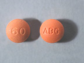 Oxycodone 60 mg Pills(Bi-convex Orange Tablets)