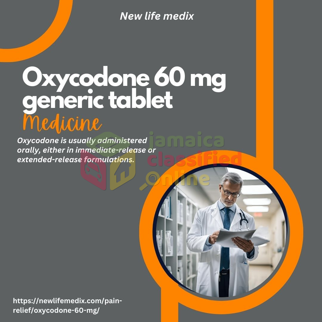 For Rent: Balancing Pain Relief Oxycodone 60 Mg With Risk Of - New York