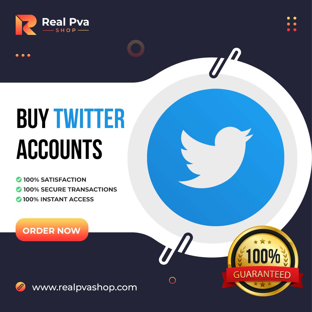 Buy Twitter Accounts - 100% Safe & Best Accounts...