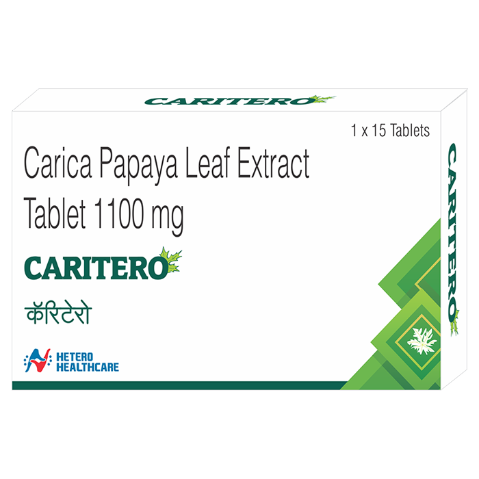 Caritero - Dengue Fever Tablet, Platelet Increase Tablets | Hetero Healthcare