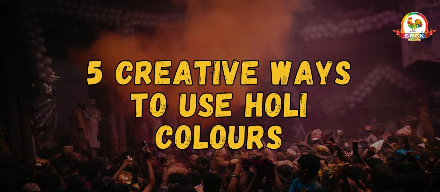 5 Creative Ways to Use Organic Holi Colours for Vibrant Celebrations