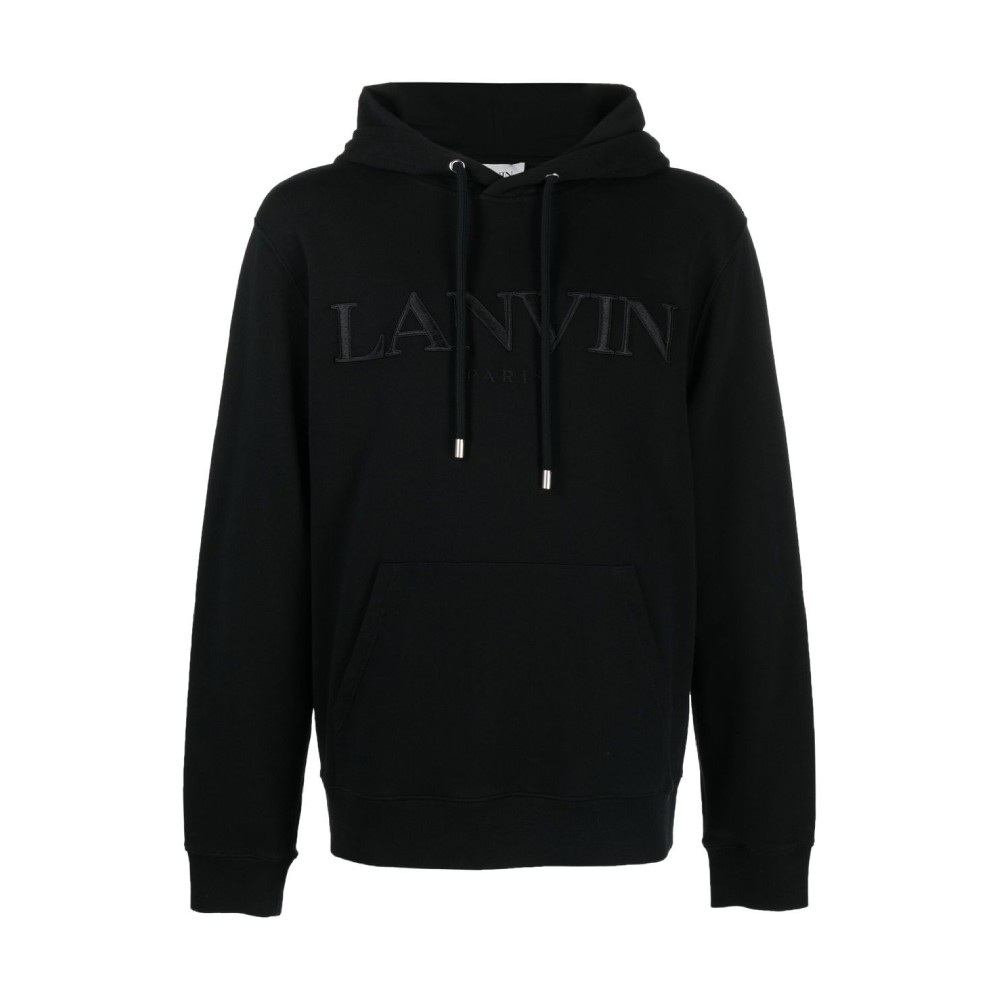 Lanvin Embroidered Logo Cotton Hoodie || Winter Sale