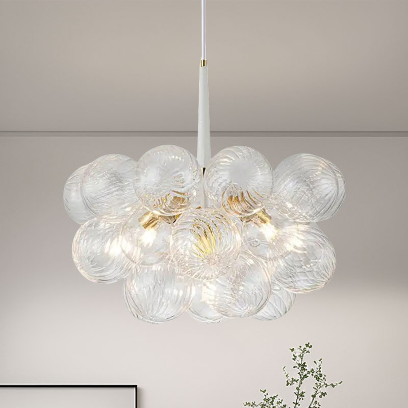 Handmade Bubble Light Fixture | Glass Bubble Chandelier For Sale - Remshep.com