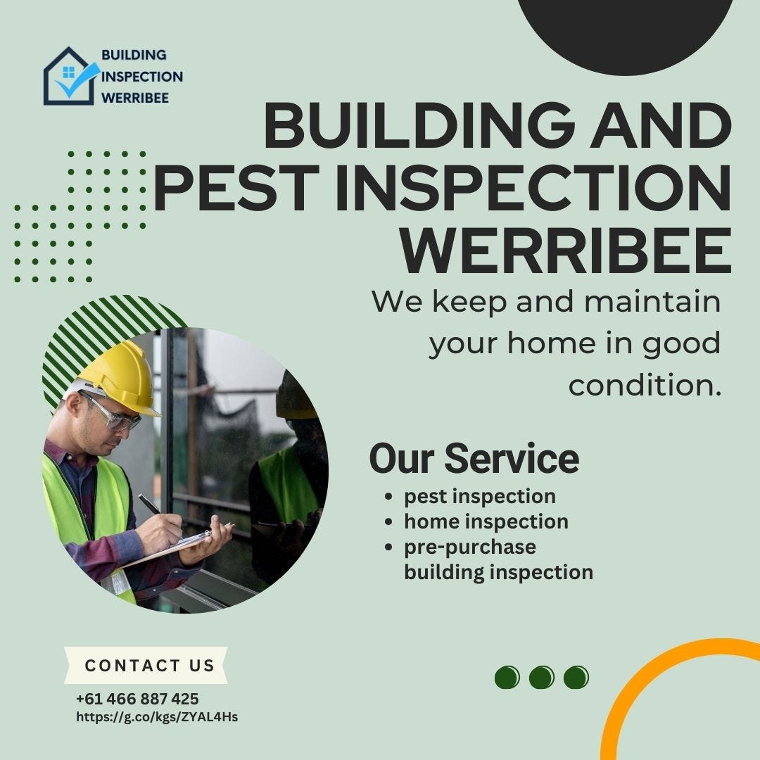 Benefits of hiring a local registered building inspector in Werribee | by Building Inspection Werribee | Oct, 2024 | Medium