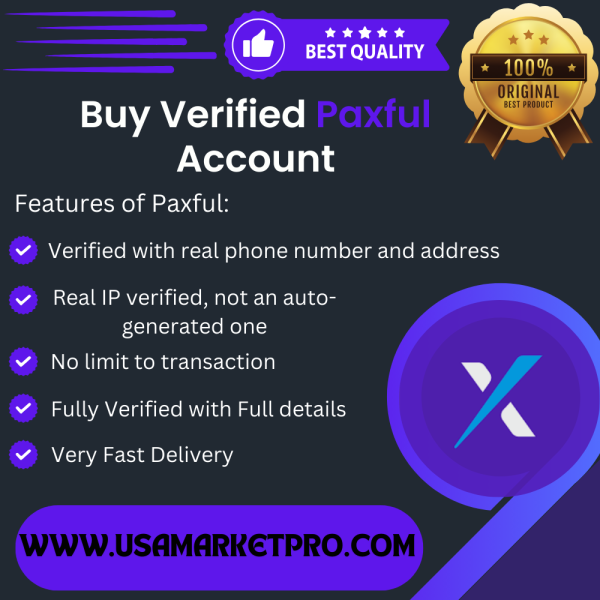 Buy Verified Paxful Account – USAMarketPRO